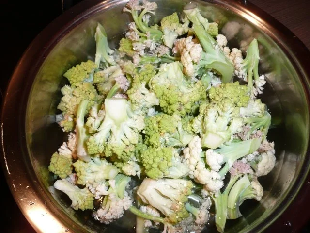 Rezept: Romanesco + Blumenkohl Gratin Romanesco + Blumenkohl Gratin - Rezept