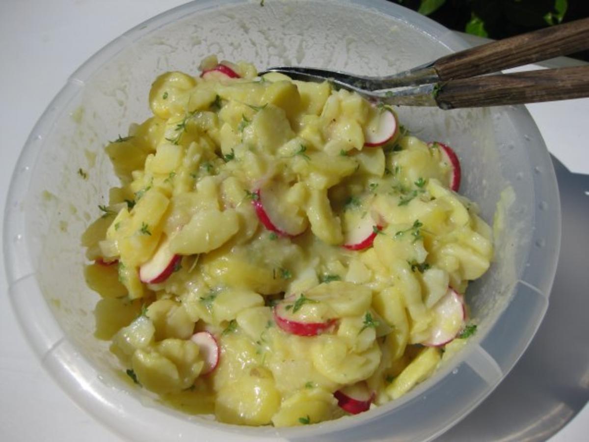 Bayrischer Kartoffelsalat - Rezept mit Bild - kochbar.de