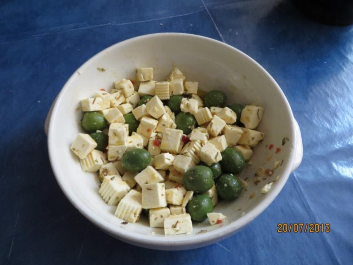 Salat......Feta und Oliven - Rezept - Bild Nr. 2