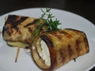 Rezept: Auberginen-Feta-Röllchen vom Grill Auberginen-Feta-Röllchen vom Grill - Rezept