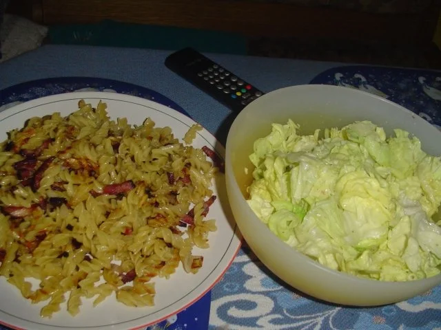 Einfache Schinkennudeln - Rezept