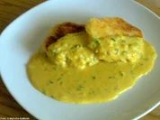 Blumenkohlbratlinge mit Currysoße - Rezept