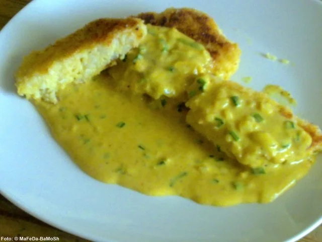 Rezept: Blumenkohlbratlinge mit Currysoße Bild Nr. 2 Blumenkohlbratlinge mit Currysoße - Rezept - Bild Nr. 2