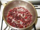 Preiselbeer-Sauce " Salse von Pronsbeer" zu Wild und Geflügel - Rezept