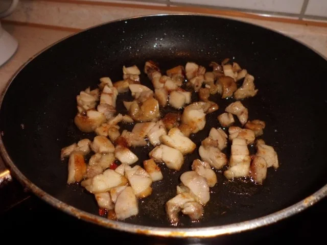 Rezept: Pfannengericht: Geflügeltes Rührerei Bild Nr. 4 Pfannengericht: Geflügeltes Rührerei - Rezept - Bild Nr. 4