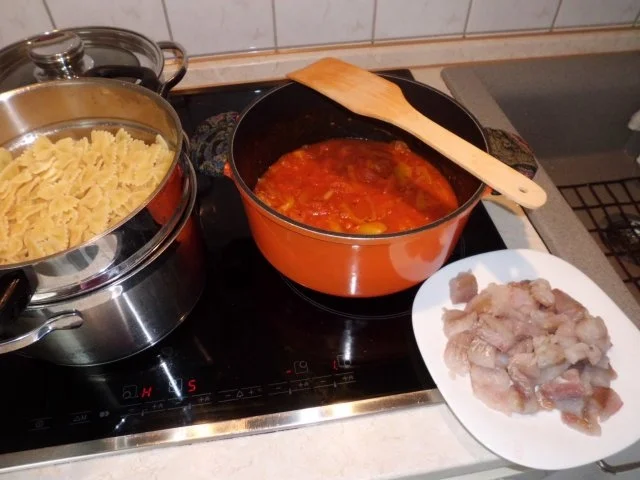 Eintopf: Gemüse-Fisch-Ragout mit Nudeln - Rezept - Bild Nr. 6