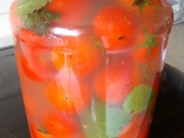 Kirschtomaten - würzig eingelegt - Rezept