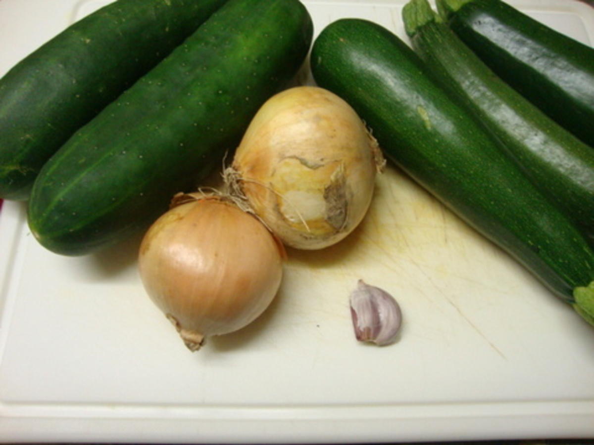 Zucchini-Gurken Relish - Rezept - Bild Nr. 386