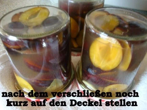 feinsäuerlich eingelegte Zwetschgen - Rezept - Bild Nr. 5