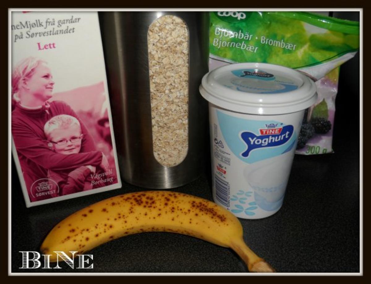 BiNe` S BROMBEER - BANANEN SMOOTHIE - Rezept - Bild Nr. 2