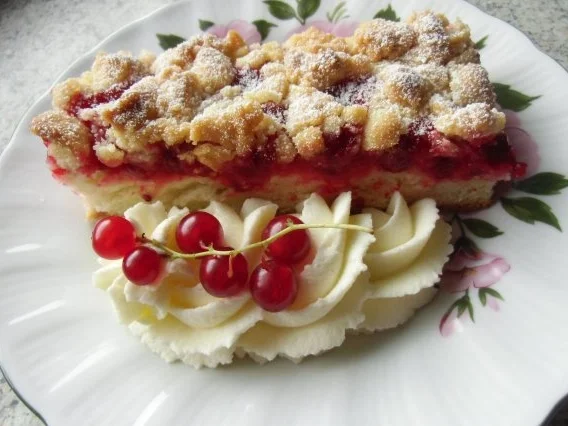 ❤ Johannisbeer - Streuselkuchen ❤ - Rezept