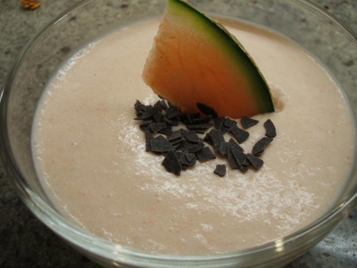 Dessert: Melonenquark - Rezept