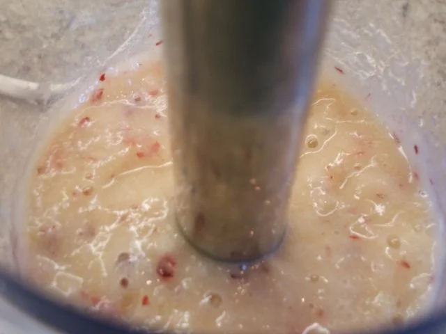 Rezept: Dessert: Nektarinen-Pannacotta mit marinierten Nektarinen Bild Nr. 5 Dessert: Nektarinen-Pannacotta mit marinierten Nektarinen - Rezept - Bild Nr. 5