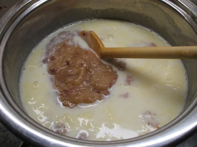 Rezept: Dessert: Nektarinen-Pannacotta mit marinierten Nektarinen Bild Nr. 7 Dessert: Nektarinen-Pannacotta mit marinierten Nektarinen - Rezept - Bild Nr. 7