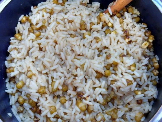 Albondigas (mexikanische Hackbällchen) mit grünem Reis - Rezept - Bild Nr. 9