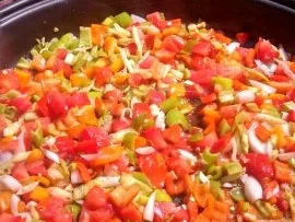 Albondigas (mexikanische Hackbällchen) mit grünem Reis - Rezept - Bild Nr. 7