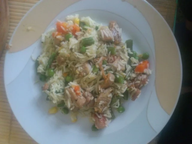 Gemüsereis mit Putenfleisch - Rezept - Bild Nr. 2