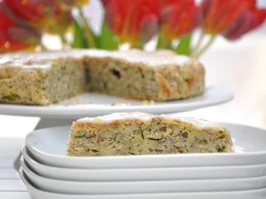 Zucchini-Blechkuchen - Rezept