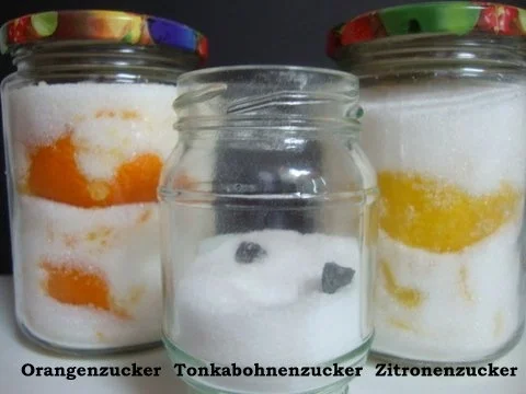 Aromatisierte Zuckersorten - Rezept