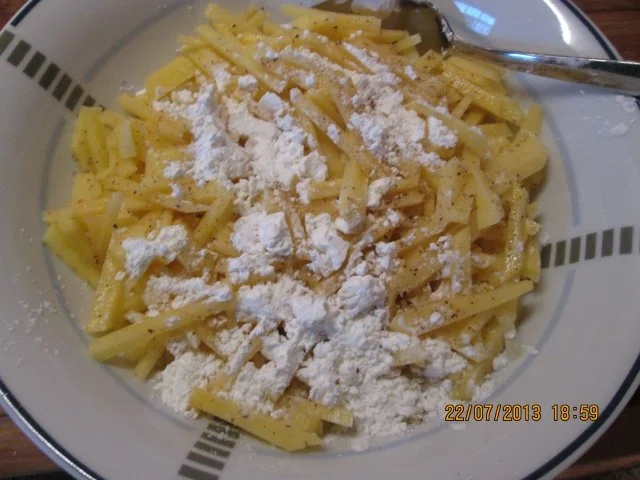 Rezept: Champigon-Geschnetzeltes mit Kartoffelrösti Bild Nr. 12 Champigon-Geschnetzeltes mit Kartoffelrösti - Rezept - Bild Nr. 12