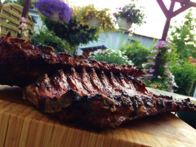 Spare Ribs in rauchiger Honig-Chilli- Marinade - Rezept