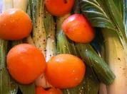 Pak Choi mit Zuckeraprikosen - Rezept