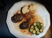 Carrillada (Schweinebaeckchen) - Rezept