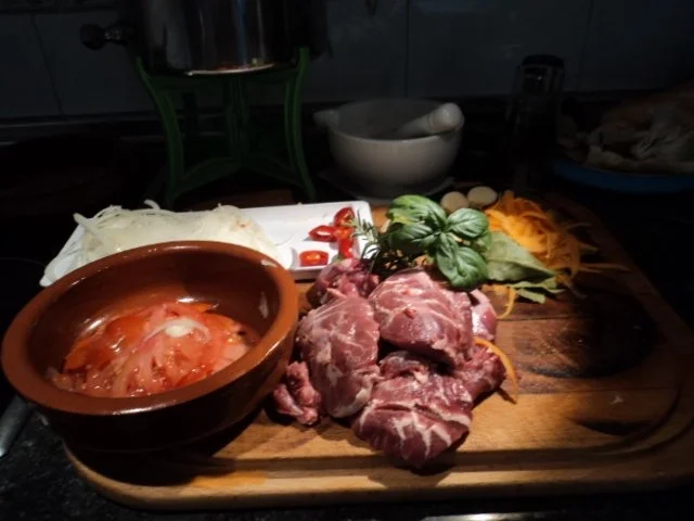 Rezept: Carrillada (Schweinebaeckchen) Bild Nr. 2 Carrillada (Schweinebaeckchen) - Rezept - Bild Nr. 2