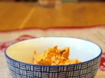 Schafskäsecreme mit getrockneten Tomaten - Rezept