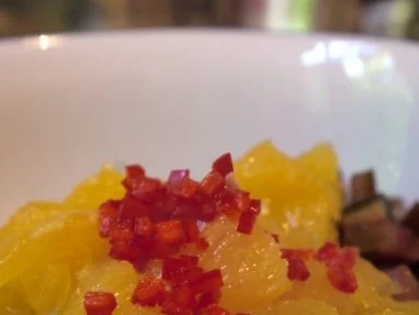 Bachsaibling an fruchtigem Linsensalat - Rezept - Bild Nr. 6