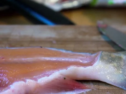 Bachsaibling an fruchtigem Linsensalat - Rezept - Bild Nr. 10