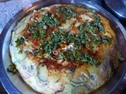 Vegetarisch: Tortilla mit Gemüse und Feta - Rezept