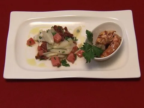 Rezept: Roh marinierter Spargelsalat Roh marinierter Spargelsalat - Rezept