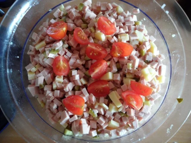 Rezept: Schwäbischer Wurstsalat Schwäbischer Wurstsalat - Rezept