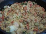 Blitz- Paella mit Safran und Meeresfrüchte - Rezept