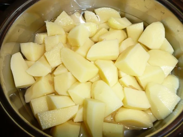 Schweinenacken mit Bohnen - Karottengemüse & Kartoffeln. - Rezept - Bild Nr. 5