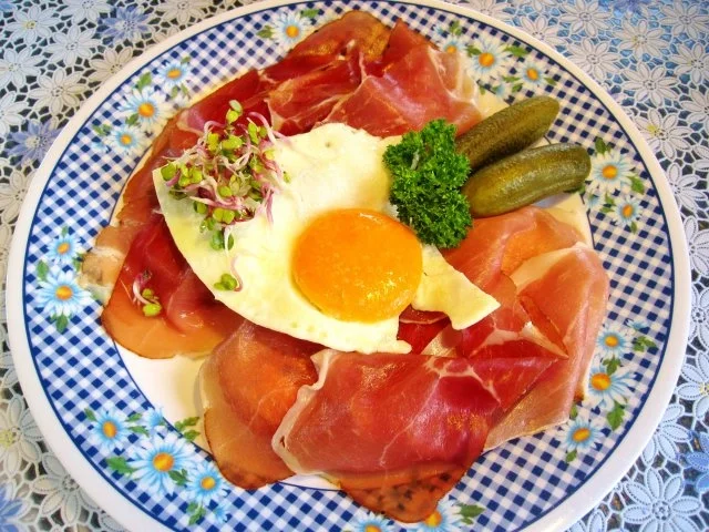 Strammer Max,  sommerlich ... - Rezept