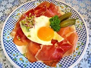 Rezept: Strammer Max, sommerlich ... Strammer Max, sommerlich ... - Rezept