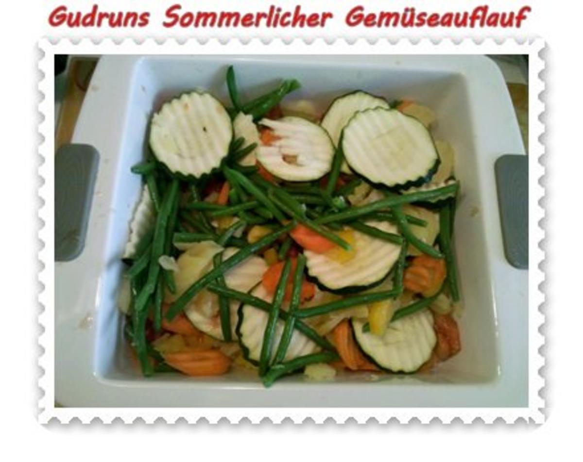 Gemüse: Sommerlicher Gemüseauflauf - Rezept - Bild Nr. 7