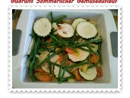 Gemüse: Sommerlicher Gemüseauflauf - Rezept - Bild Nr. 7
