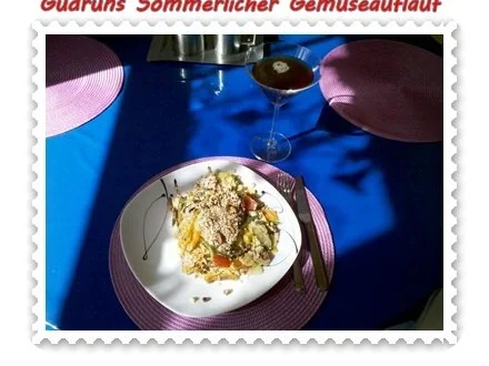 Gemüse: Sommerlicher Gemüseauflauf - Rezept - Bild Nr. 14