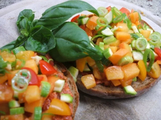 Toast: Vinschgerl sommerlich belegt und überbacken - Rezept - Bild Nr. 6