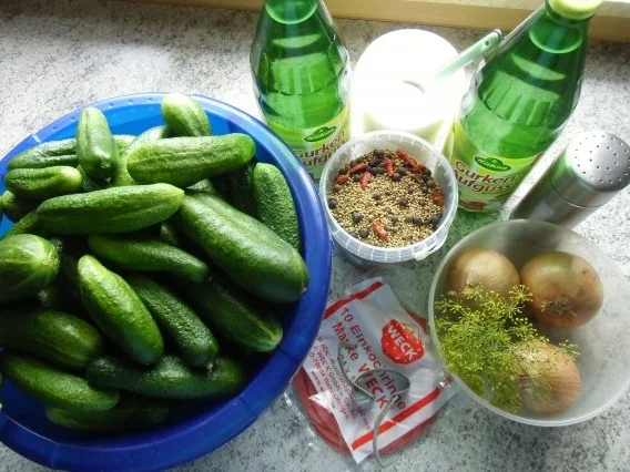 ❤ Gewürzgurken nach meiner Art  ❤ - Rezept - Bild Nr. 2