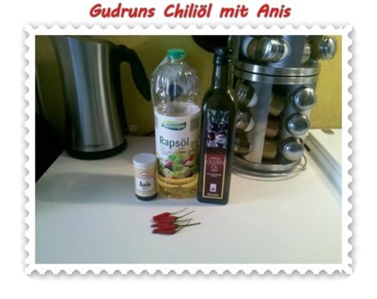 Öl: Chiliöl mit Anis - Rezept - Bild Nr. 2