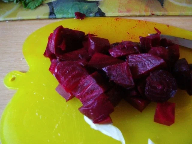 Rezept: Kasseler mit Rote Bete - Gemüse und Bohnen Bild Nr. 10 Kasseler mit Rote Bete - Gemüse und Bohnen - Rezept - Bild Nr. 10