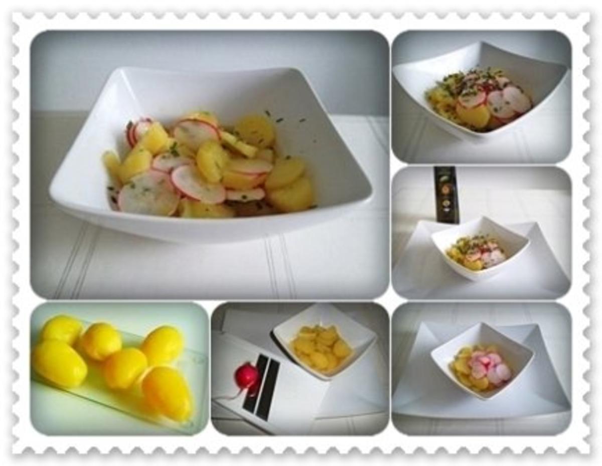 Saftiges Schweinekotelett  mit Kartoffel – Radieschen – Salat - Rezept - Bild Nr. 14