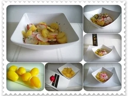 Saftiges Schweinekotelett  mit Kartoffel – Radieschen – Salat - Rezept - Bild Nr. 14