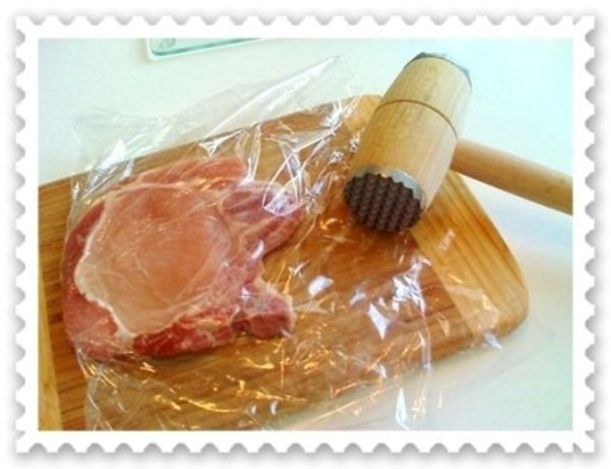 Saftiges Schweinekotelett  mit Kartoffel – Radieschen – Salat - Rezept - Bild Nr. 4