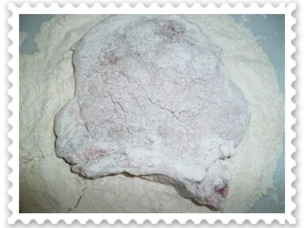 Saftiges Schweinekotelett  mit Kartoffel – Radieschen – Salat - Rezept - Bild Nr. 5