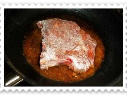 Saftiges Schweinekotelett  mit Kartoffel – Radieschen – Salat - Rezept - Bild Nr. 6